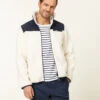 Veste Bi-matière Homme Sherpa Blanc Cassé 1 Veste Bi-matière Homme Sherpa Blanc Cassé -Vetements Simples Magasin prod 8210 veste ml beige sable xilopia 666x812 fc7ea0111e0b