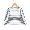 Marinière Authentique Enfant -Vetements Simples Magasin prod 8268 mariniere ml fond blanc raye indigo ecofil 666x812 fc7ea0111e0b