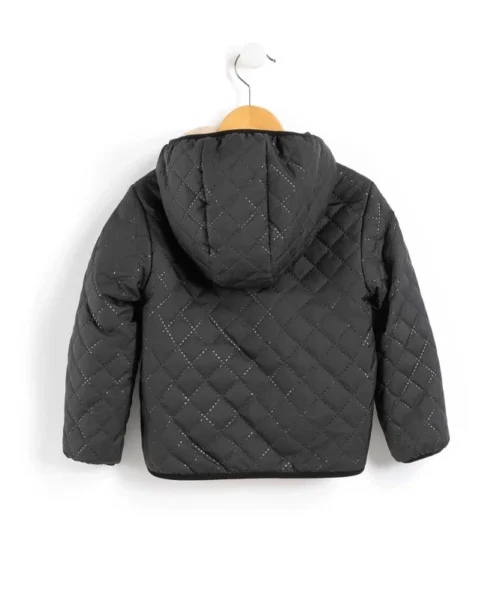 Blouson Noir Réversible Fille Avec Capuche -Vetements Simples Magasin prod 8308 manteau noir xouli 666x812 fc7ea0111e0b