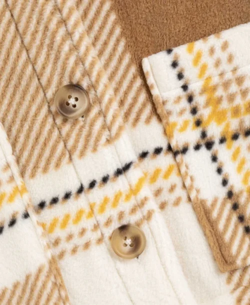 Veste Polaire Fille -Vetements Simples Magasin prod 8312 veste polaire carreaux multicolore vepolka 666x812 fc7ea0111e0b