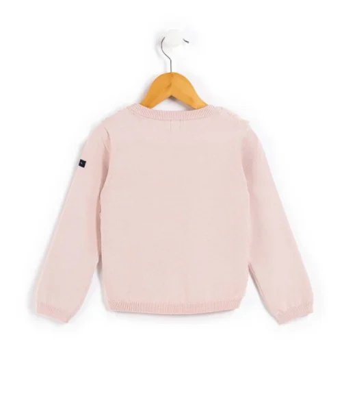 Pull Sherpa Rose Fille -Vetements Simples Magasin prod 8336 pull rose kalina 666x812 fc7ea0111e0b