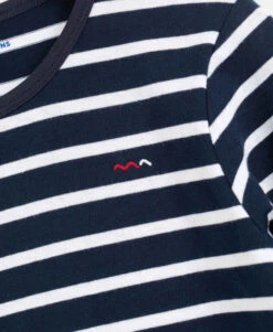 Marinière Garçon éco-conçue Fond Bleu Marine Rayé Blanc -Vetements Simples Magasin prod 8350 mariniere ml fond indigo raye blanc ecogal 666x812 fc7ea0111e0b