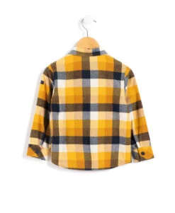 Chemise Jaune à Carreaux Garçon 6 Chemise Jaune à Carreaux Garçon -Vetements Simples Magasin prod 8401 chemise chemisier ml carreaux indigo caroga 666x812 fc7ea0111e0b
