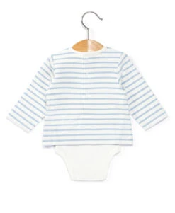 Body Marinière Bébé Fond Blanc Rayé Bleu Ciel 6 Body Marinière Bébé Fond Blanc Rayé Bleu Ciel -Vetements Simples Magasin prod 8421 body ml fond naturel raye bleu ciel bodima 666x812 fc7ea0111e0b