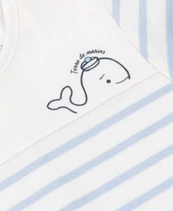 Body Marinière Bébé Fond Blanc Rayé Bleu Ciel 7 Body Marinière Bébé Fond Blanc Rayé Bleu Ciel -Vetements Simples Magasin prod 8422 body ml fond naturel raye bleu ciel bodima 666x812 fc7ea0111e0b
