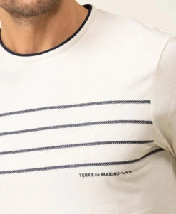 T-shirt Manches Courtes Grège Homme 9 T-shirt Manches Courtes Grège Homme -Vetements Simples Magasin prod 8470 tee shirt mc grege toritage 666x812 fc7ea0111e0b