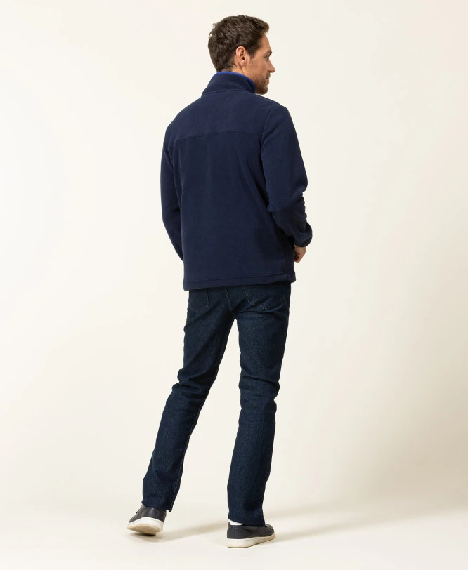 Pull Polaire Bleu Marine Homme 7 Pull Polaire Bleu Marine Homme – Image 5