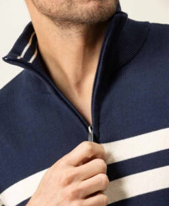 Pull Camioneur Bleu Marine Homme -Vetements Simples Magasin prod 8505 pull indigo koritage 666x812 fc7ea0111e0b