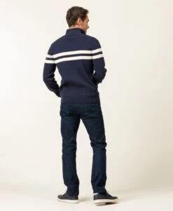 Pull Camioneur Bleu Marine Homme -Vetements Simples Magasin prod 8507 pull indigo koritage 666x812 fc7ea0111e0b