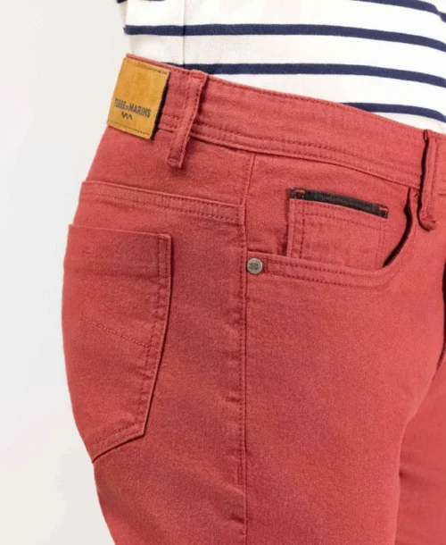 Pantalon Rouge Délavé Homme -Vetements Simples Magasin prod 8518 pantalon rouge delave elino 666x812 fc7ea0111e0b