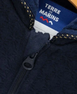 Veste à Capuche Bleu Marine Bébé Fille -Vetements Simples Magasin prod 8572 veste ml indigo voxy 666x812 fc7ea0111e0b
