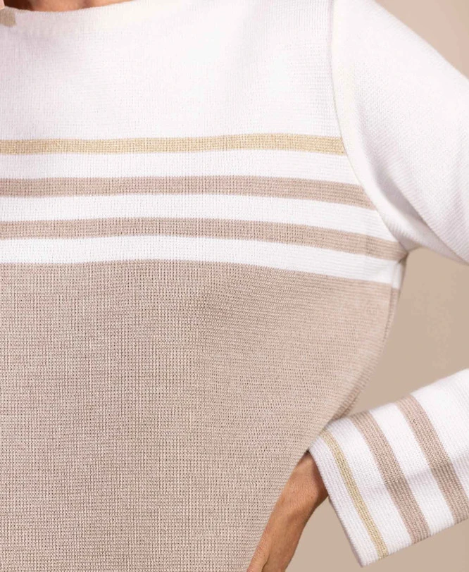 Pull Beige Femme Made In France Kolette 8 Pull Beige Femme Made In France Kolette – Image 6