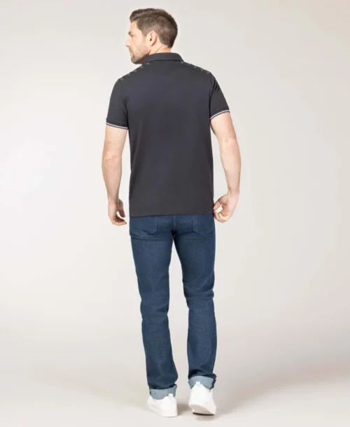 Polo Bleu Marine Homme -Vetements Simples Magasin prod 8607 polo mc noir oldun 666x812 fc7ea0111e0b