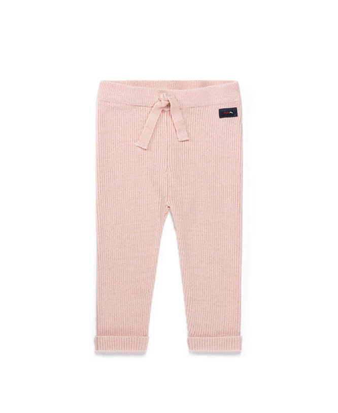 Legging Long Rose Pâle Bébé 3 Legging Long Rose Pâle Bébé