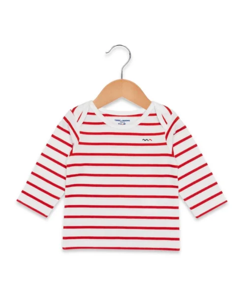 Marinière Rose Bébé