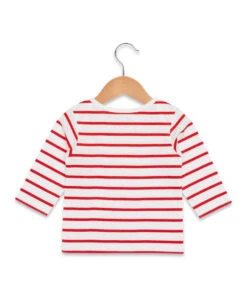 Marinière Rose Bébé 6 Marinière Rose Bébé -Vetements Simples Magasin prod 8661 mariniere ml fond blanc raye rose ecomil 666x812 fc7ea0111e0b