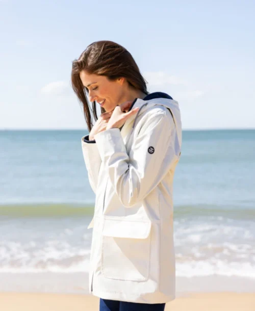 Ciré Blanc Nacré Femme