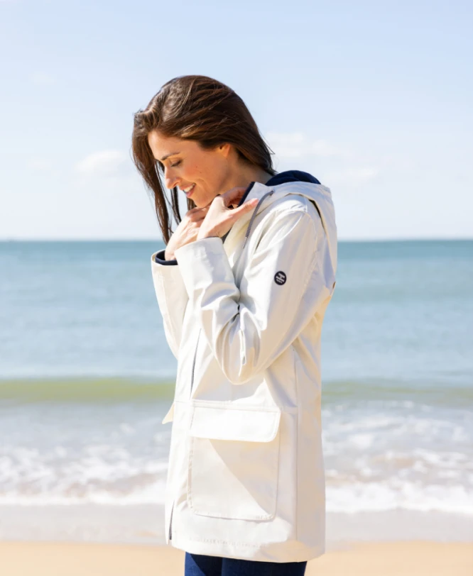 Ciré Blanc Nacré Femme 3 Ciré Blanc Nacré Femme