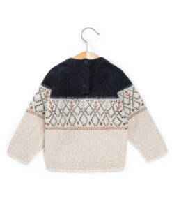 Pull De Noël Bébé Garçon 8 Pull De Noël Bébé Garçon -Vetements Simples Magasin prod 8801 pull beige chine karoan 666x812 fc7ea0111e0b