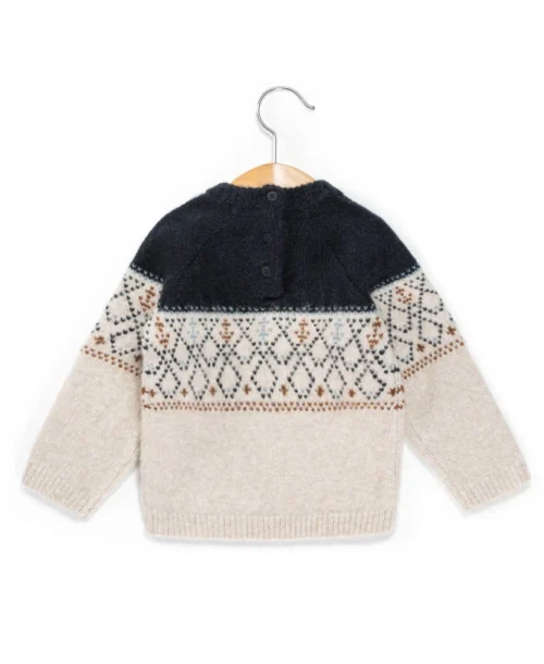 Pull De Noël Bébé Garçon -Vetements Simples Magasin prod 8801 pull beige chine karoan 666x812 fc7ea0111e0b