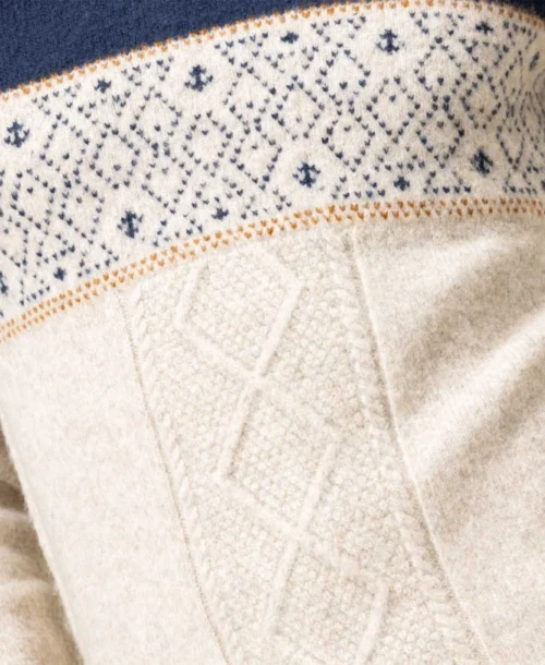 Pull De Noël Homme -Vetements Simples Magasin prod 8812 pull beige chine kolium 666x812 fc7ea0111e0b