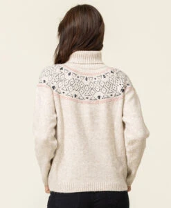 Pull De Noël Femme -Vetements Simples Magasin prod 8816 pull beige chine kalan 666x812 fc7ea0111e0b