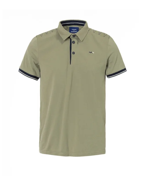 Polo Vert Sauge Homme