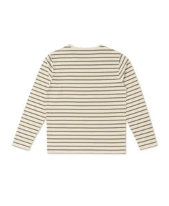 Marinière Manches Longues Homme Fond Grège Rayé Beige -Vetements Simples Magasin prod 8963 mariniere ml fond grege raye sable ecohol 666x812 fc7ea0111e0b
