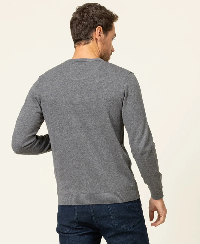 Pull Gris Homme 4 Pull Gris Homme – Image 2