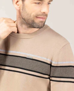 Pull Beige Homme -Vetements Simples Magasin prod 9076 pull sable kanen 666x812 fc7ea0111e0b