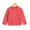 Gilet Rose Foncé Fille -Vetements Simples Magasin prod 9108 cardigan tricot rose fonce gizal 666x812 fc7ea0111e0b