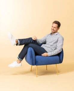 Chemise Blanche Homme Imprimé Gris 11 Chemise Blanche Homme Imprimé Gris -Vetements Simples Magasin prod 9114 chemise chemisier ml imprime gris caflo 666x812 fc7ea0111e0b