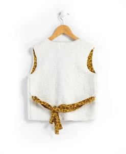 Gilet Sans Manches Moumoute Fille -Vetements Simples Magasin prod 9190 veste ml grege vogilou 666x812 fc7ea0111e0b