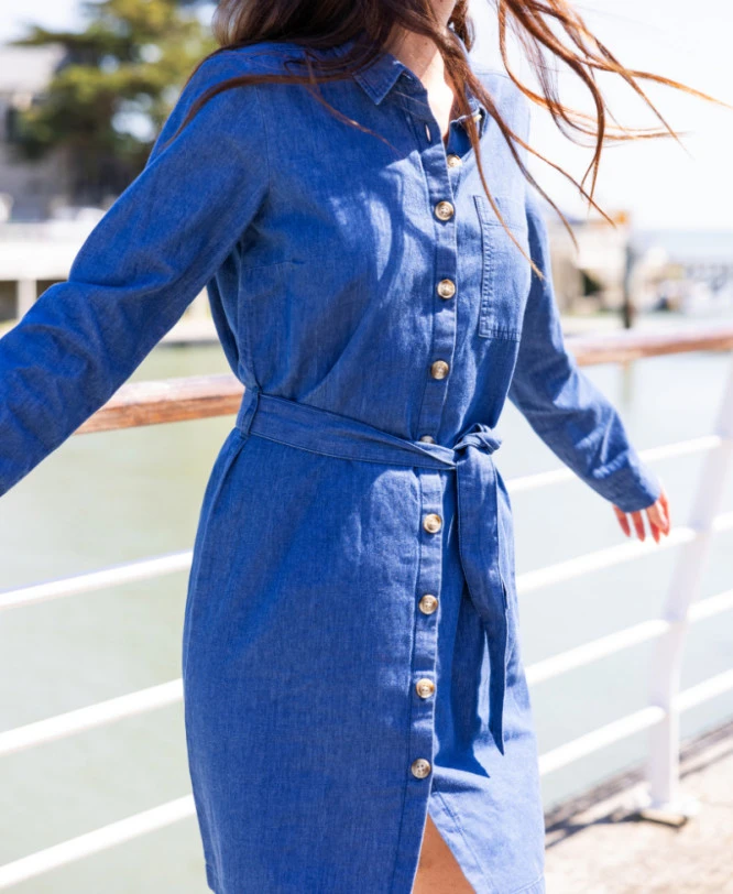 Robe En Jean Femme 4 Robe En Jean Femme – Image 2