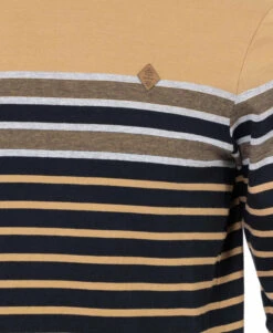 MARINIERE ML FOND NOIR RAYE SABLE GALBORD -Vetements Simples Magasin prod 9220 mariniere ml fond noir raye sable galbord 666x812 fc7ea0111e0b