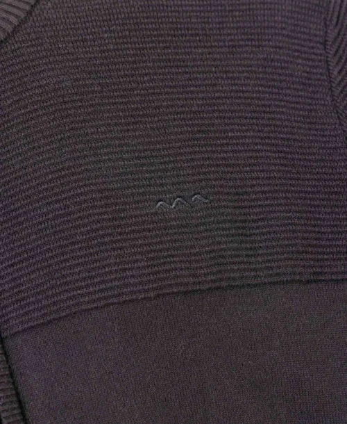 Gilet Noir Homme -Vetements Simples Magasin prod 9230 cardigan tricot noir icoro 666x812 fc7ea0111e0b