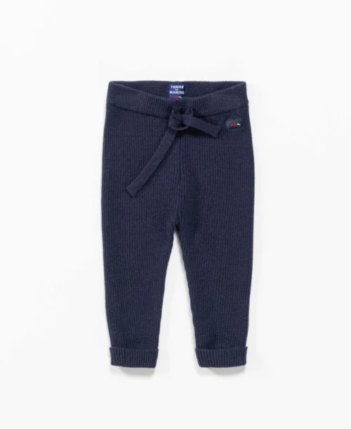 Legging Long Bleu Marine Bébé