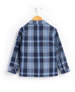 Veste Surchemise à Carreaux Garçon -Vetements Simples Magasin prod 9236 veste ml carreaux bleu cozio 666x812 fc7ea0111e0b