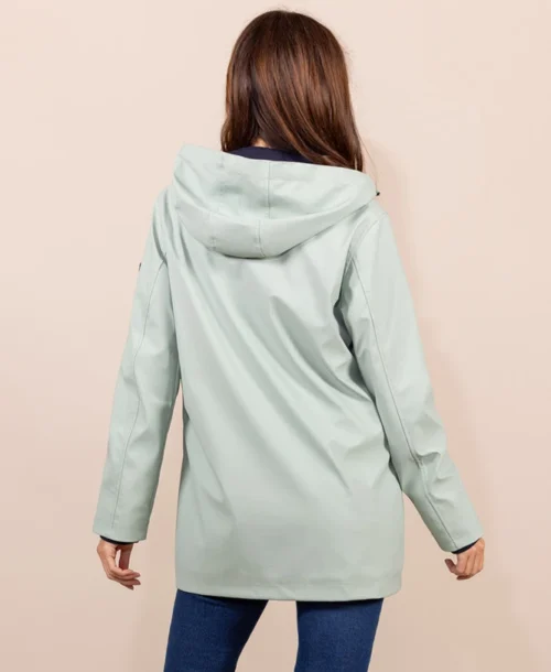 Ciré Vert Amande Femme 12 Ciré Vert Amande Femme -Vetements Simples Magasin prod 9244 imper cire vert pale fecirec 666x812 fc7ea0111e0b