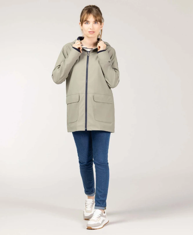 Ciré Kaki Clair Femme 6 Ciré Kaki Clair Femme – Image 4