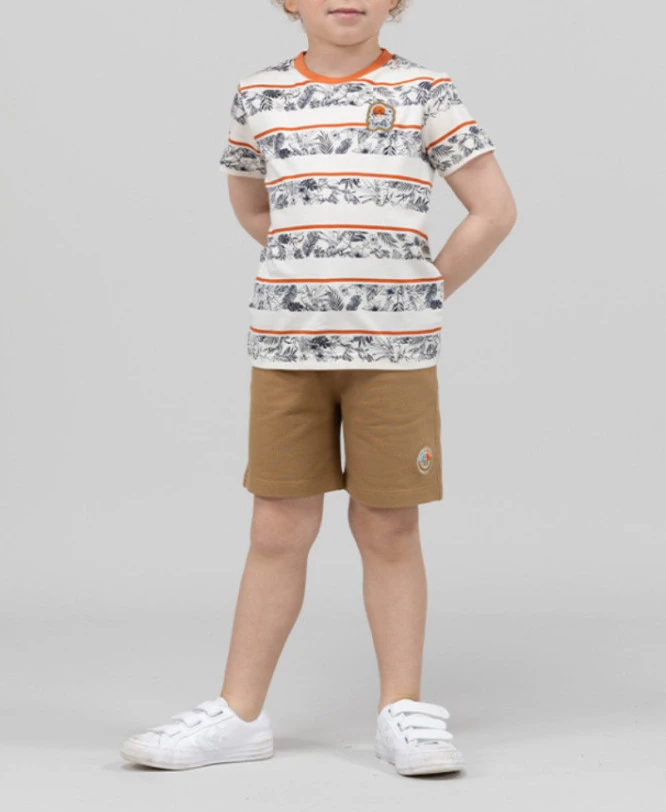 TEE SHIRT MC IMPRIME GREGE ABOB 6 TEE SHIRT MC IMPRIME GREGE ABOB – Image 4