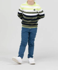 Pull Marin Rayé Vert Garçon -Vetements Simples Magasin prod 9279 pull raye multicolore homar 666x812 fc7ea0111e0b