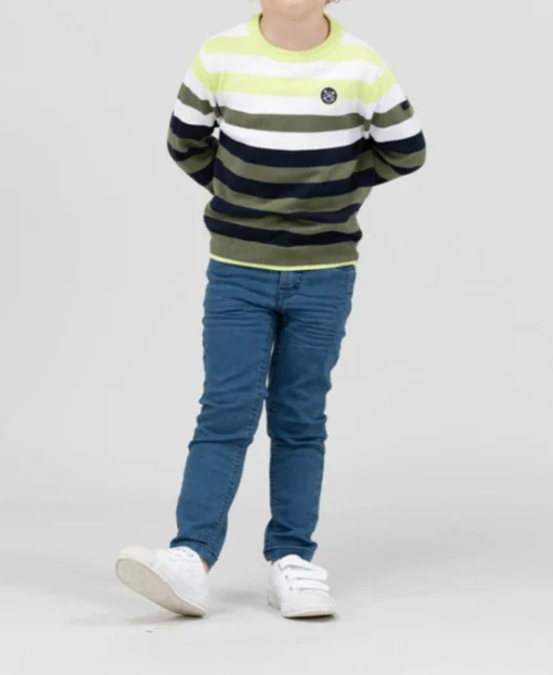 Pull Marin Rayé Vert Garçon -Vetements Simples Magasin prod 9279 pull raye multicolore homar 666x812 fc7ea0111e0b