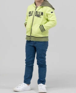 Veste à Capuche Vert Citron Garçon 9 Veste à Capuche Vert Citron Garçon -Vetements Simples Magasin prod 9303 veste ml vert citron jovic 666x812 fc7ea0111e0b