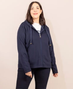 Veste Milano Bleu Marine Femme