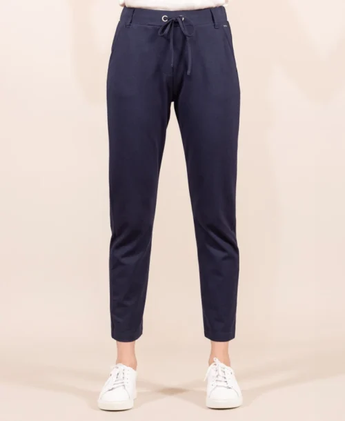 Pantalon Milano Bleu Marine Femme
