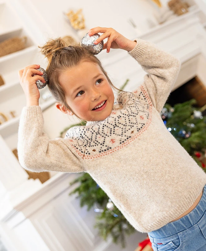 Pull De Noël Fille 3 Pull De Noël Fille