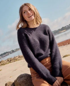 Pull Femme Made In France Bleu Marine