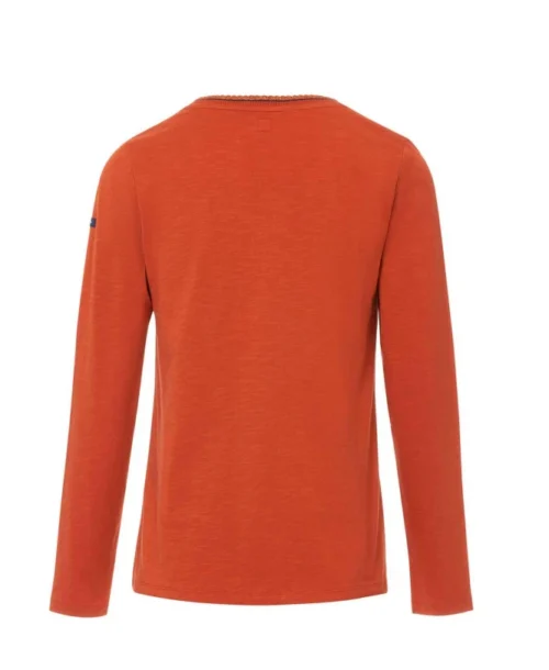 Vetements Simples Magasin -Vetements Simples Magasin prod 9532 tee shirt ml rouge brique eroda 666x812 fc7ea0111e0b