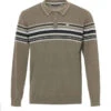Pull Kaki Homme Rayures Placées -Vetements Simples Magasin prod 9562 pull kaki hanin 666x812 fc7ea0111e0b